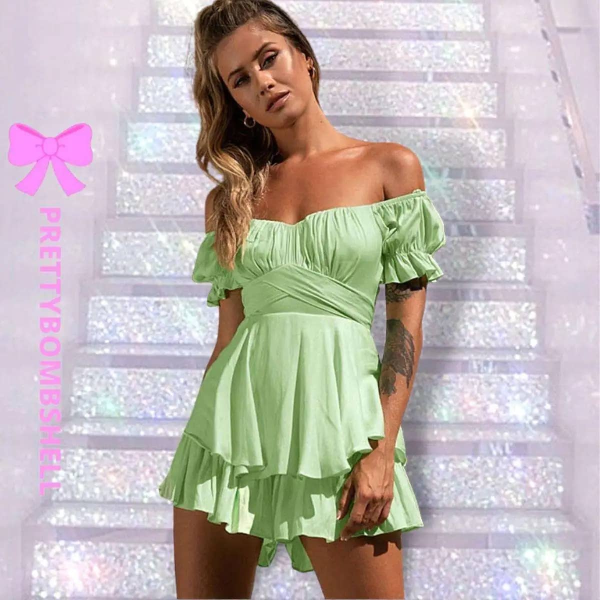 Romper Mini Dress