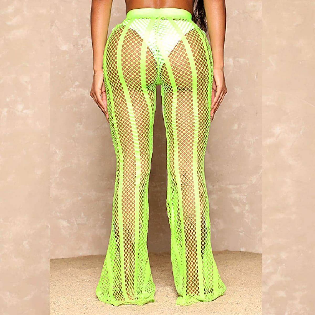 Fishnet Cover Up Pants