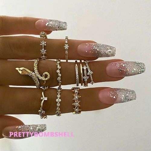 Pretty_Bombshell_Golden Crystal Boho Knuckle Rings